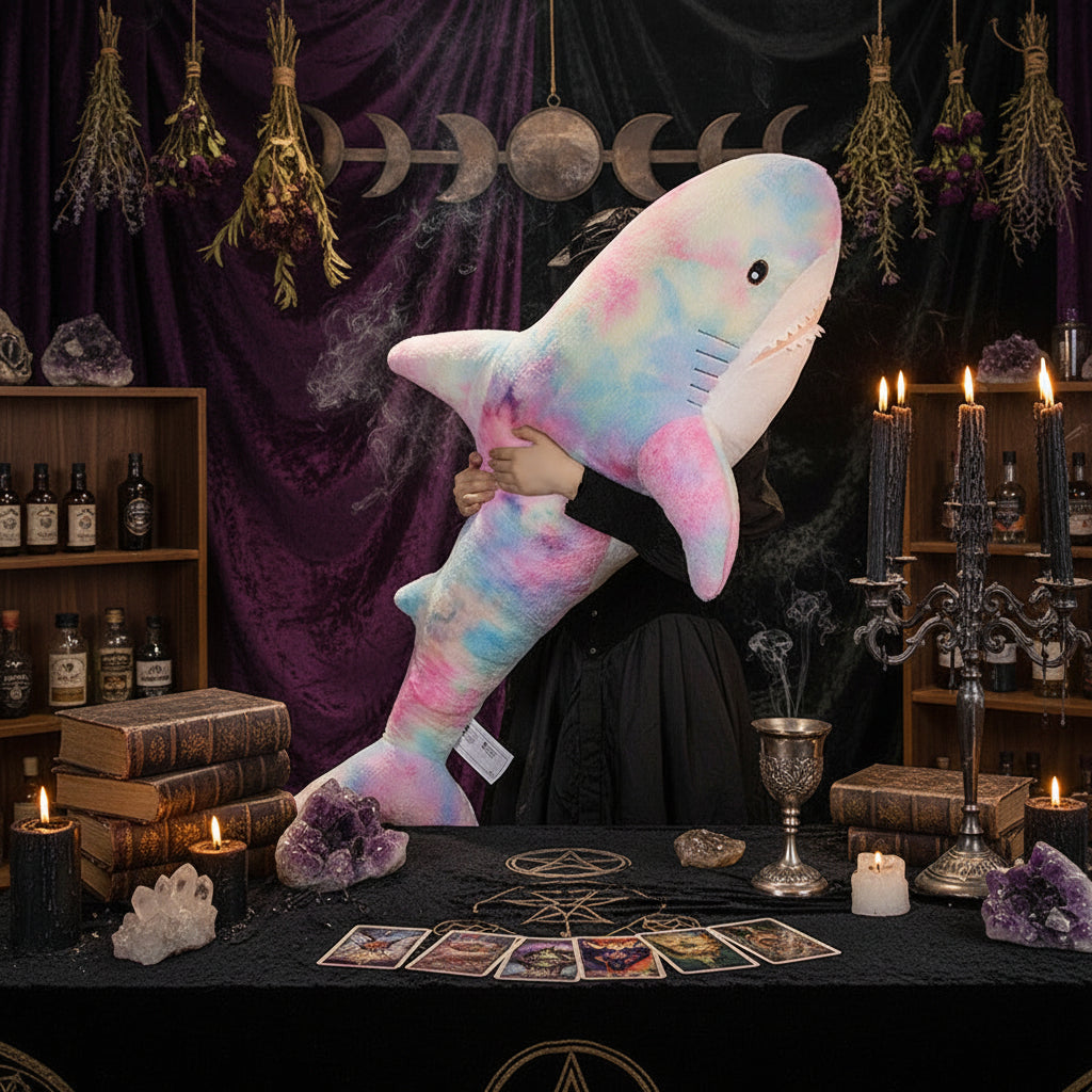 Shark Plushie - Sorceress Sanctuary Shark / 120cm-Shark / 50cm-Shark / 150cm-Shark / 100cm-Shark / 75cm