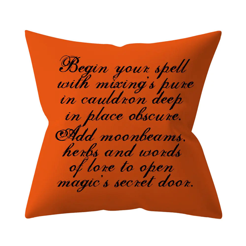 Spooky Pillow Covers Sorceress Sanctuary