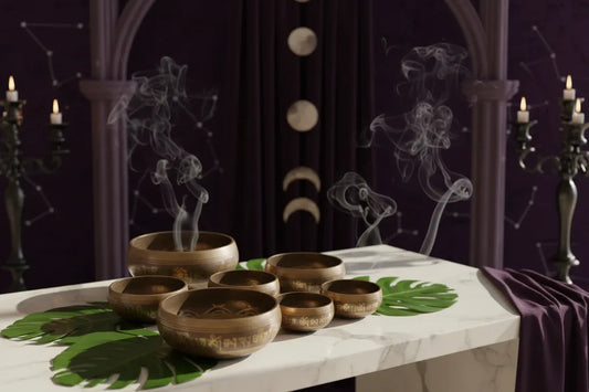 Singing Bowl - Sorceress Sanctuary 8CM-8.5CM-9.5CM-12.5CM-10.5CM