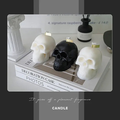 Cursed Skull Candle