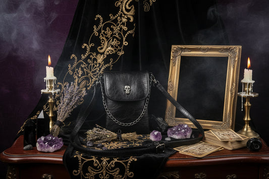 Skull Chain Bag - Sorceress Sanctuary Black / Q1pc