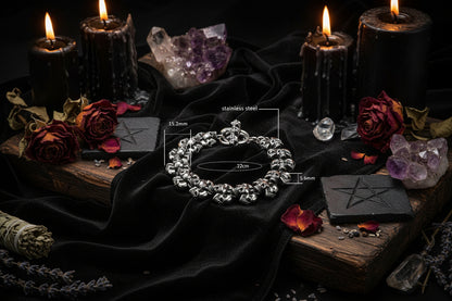 Skull Chain Bracelet Sorceress Sanctuary