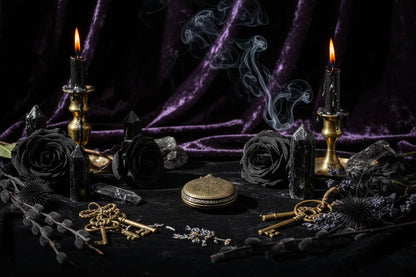 Skull Pocket Watch - Sorceress Sanctuary Copper
