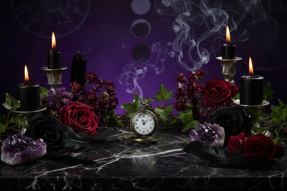 Skull Pocket Watch - Sorceress Sanctuary Copper