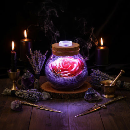 Soap Flower Wish Bottle - Sorceress Sanctuary 1-2-3-4