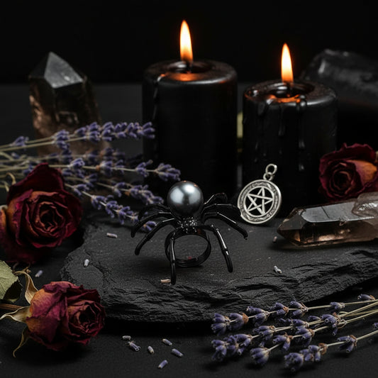Halloween Spider Ring - Sorceress Sanctuary