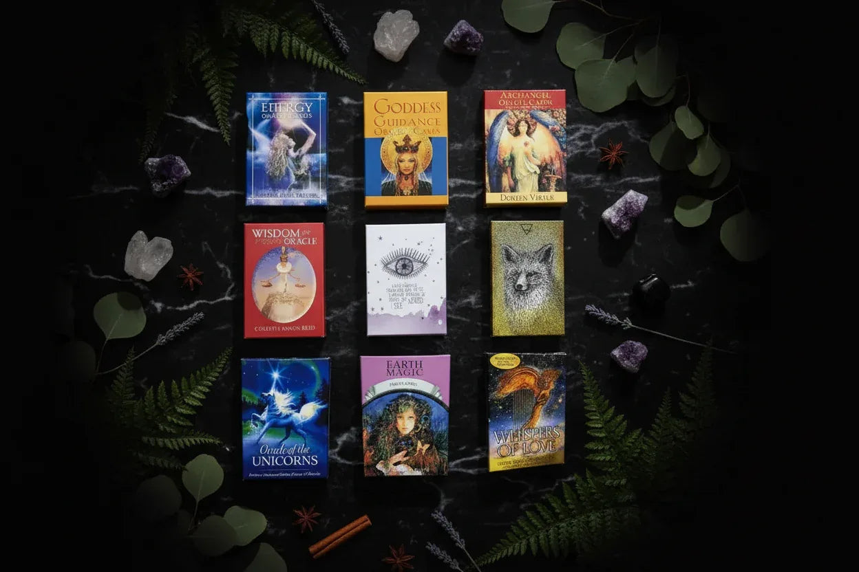 Spiritual Animal Tarot Cards - Sorceress Sanctuary Energy-Wisdom-Archangel-Earth magic-Universe