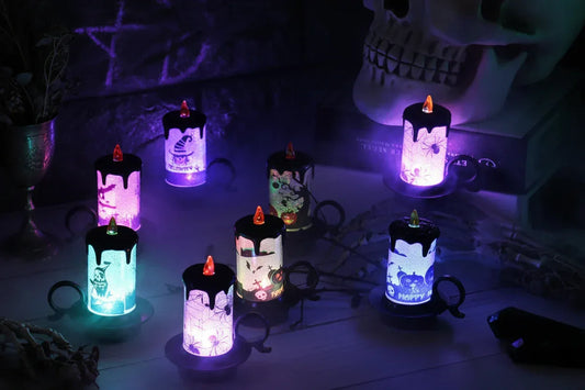 Spooky Flameless Candle - Sorceress Sanctuary Random