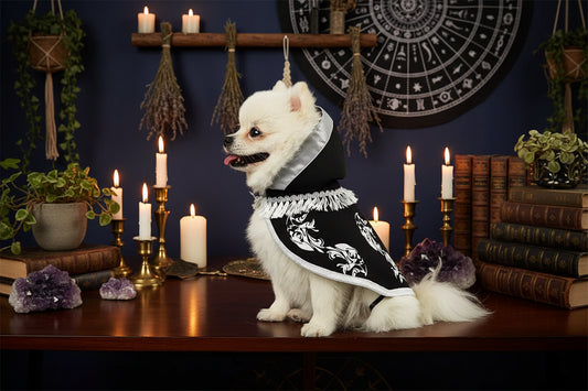 Spooky Pet Cloak - Sorceress Sanctuary Black / S-Black / M-Black / L-Black / XL-Black / 2XL