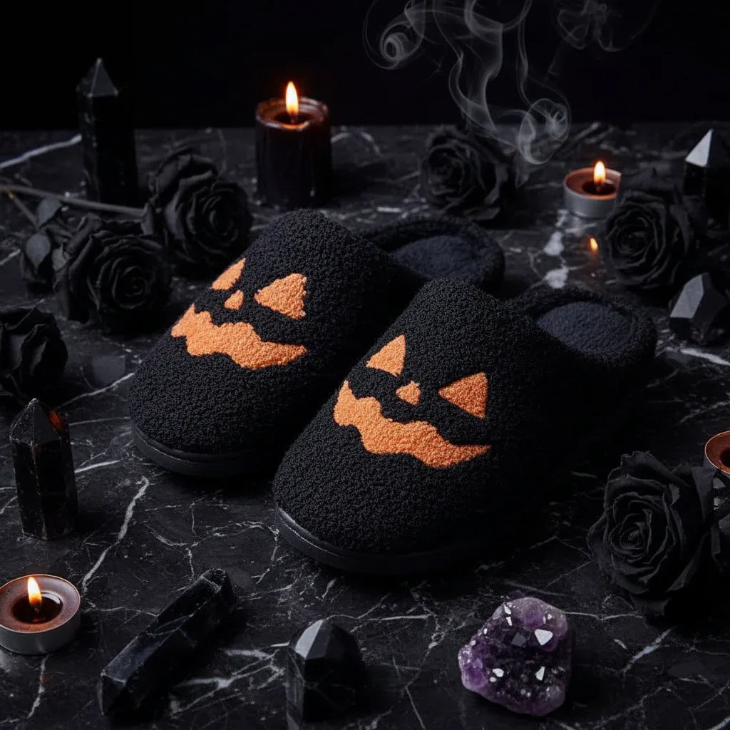 Spooky Slippers - Sorceress Sanctuary Black (36-37) / 36-37-Black (38-39) / 38-39-Black (40-41) / 40-41-Black (42-43) / 42-43-Black (44-45) / 44-45