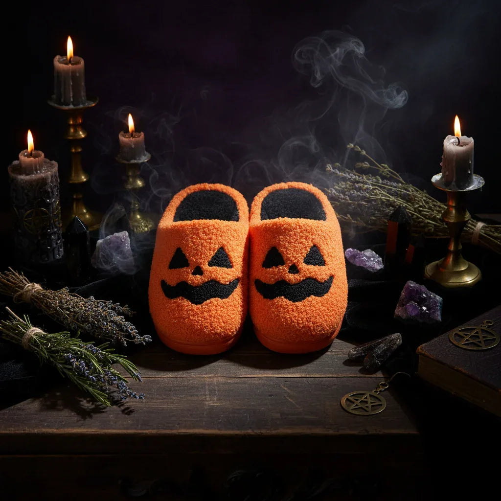 Spooky Slippers - Sorceress Sanctuary Black (36-37) / 36-37-Black (38-39) / 38-39-Black (40-41) / 40-41-Black (42-43) / 42-43-Black (44-45) / 44-45