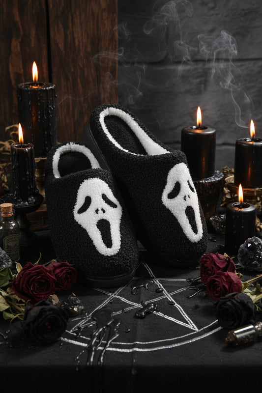 Halloween Thermal Slippers - Sorceress Sanctuary