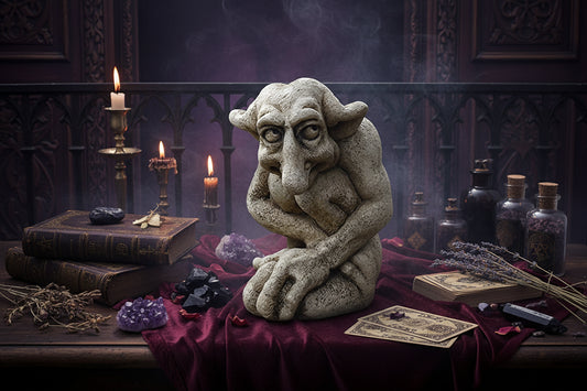 Stone Troll Gargoyle - Sorceress Sanctuary A