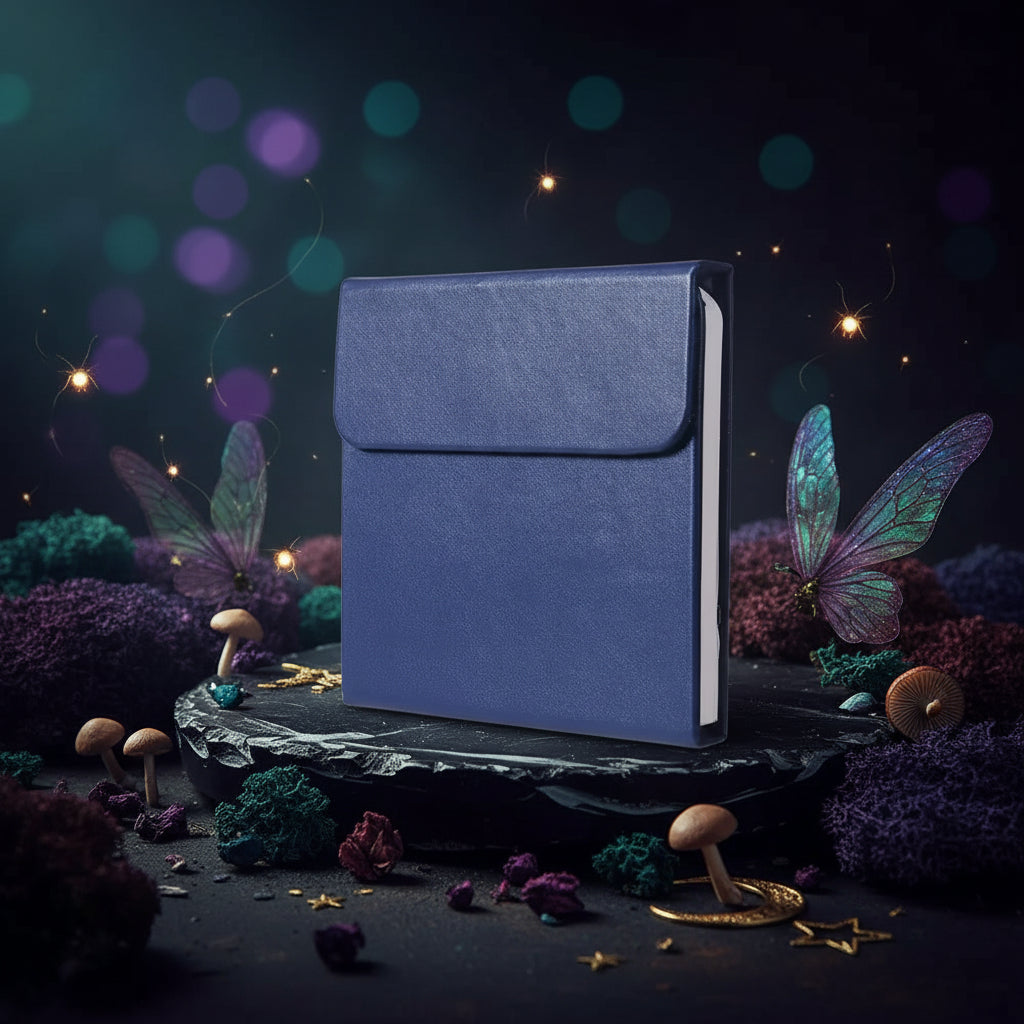 Folding LED Book Light with Colorful Rechargeable Design Sorceress Sanctuary
