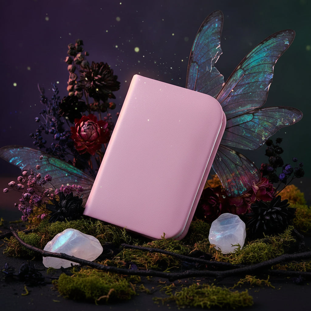 Folding LED Book Light with Colorful Rechargeable Design Sorceress Sanctuary