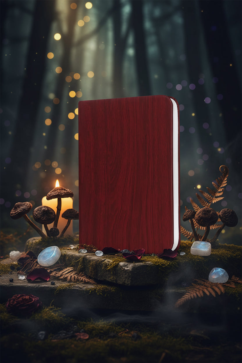 Folding LED Book Light with Colorful Rechargeable Design Sorceress Sanctuary