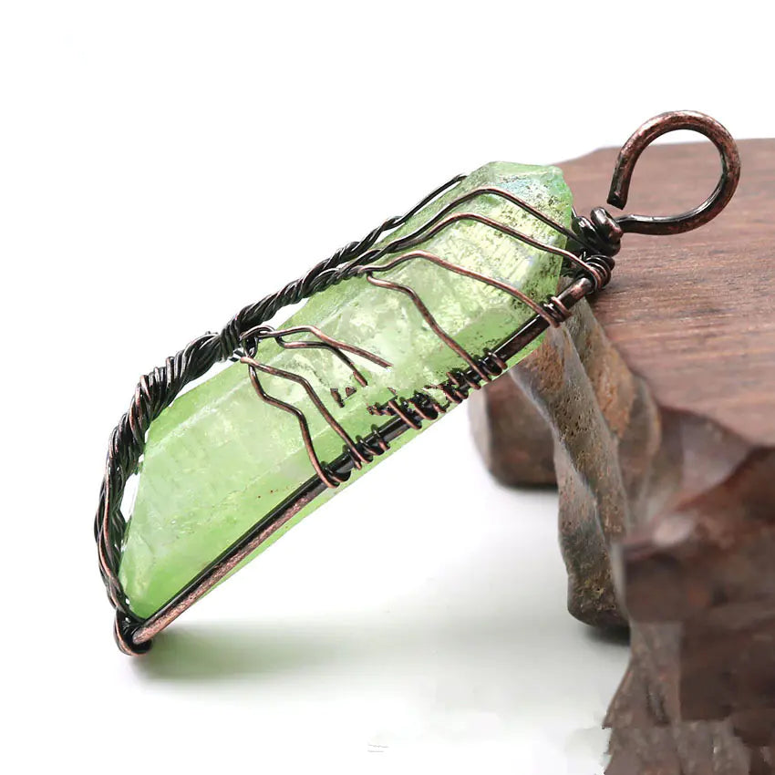 Rooted Crystal Pendant