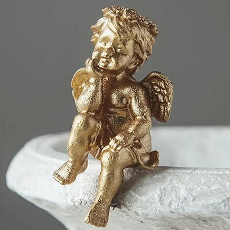 Golden Resin Angel