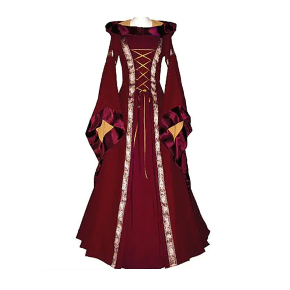Victorian Steampunk Hooded Dress