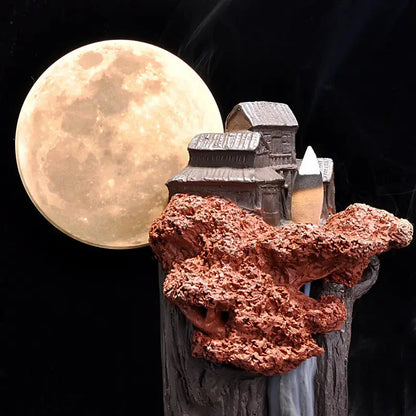 Mountain Temple Incense Burner - Sorceress Sanctuary