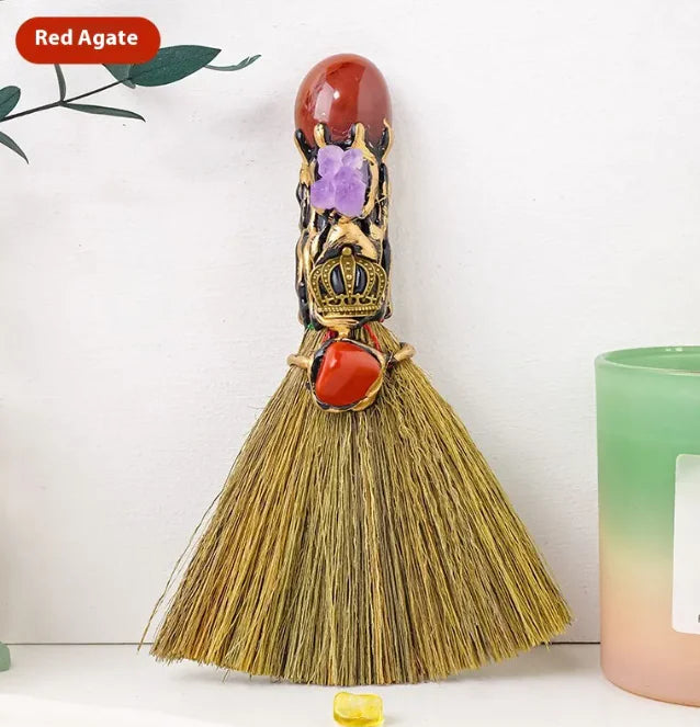 Witches Besom | Crystal Broom