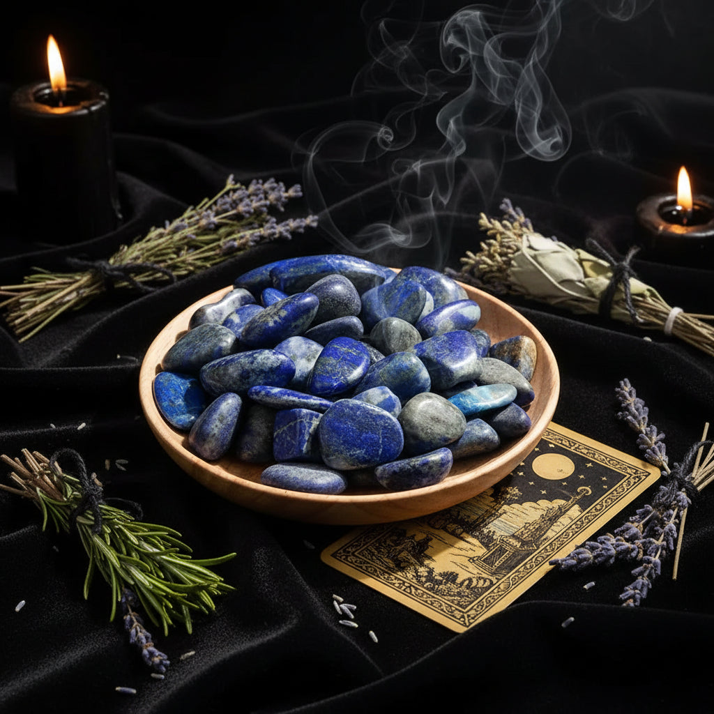Polished Crystal Stones for Decoration and Aromatherapy Sorceress Sanctuary
