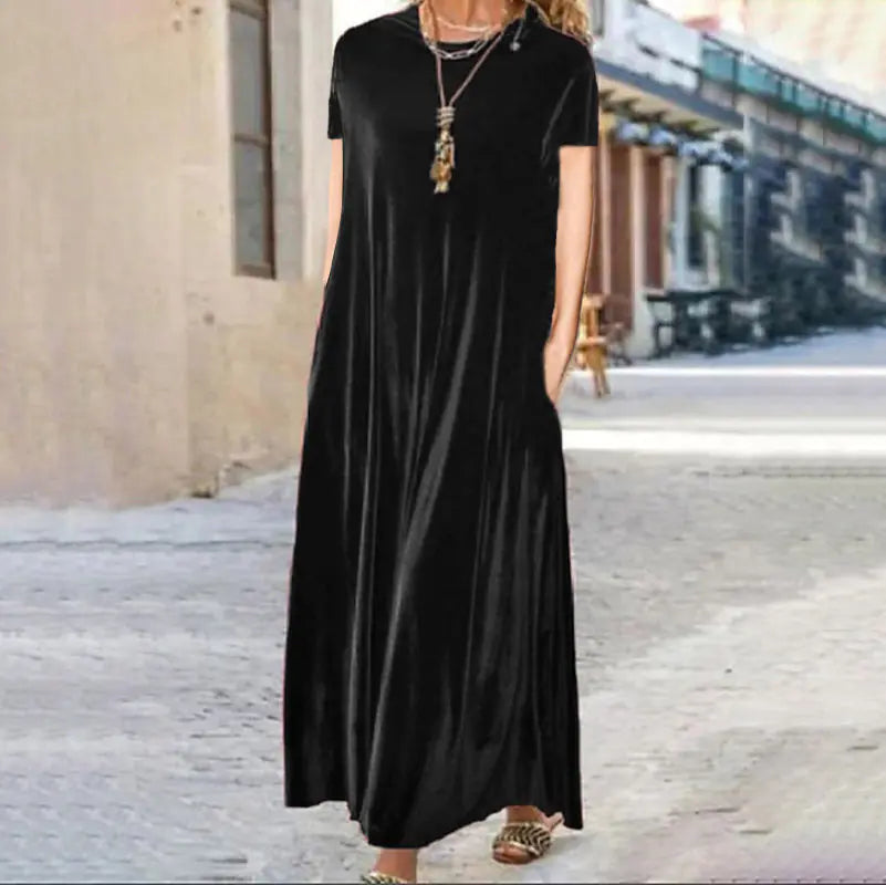 Mystic Velvet Dress