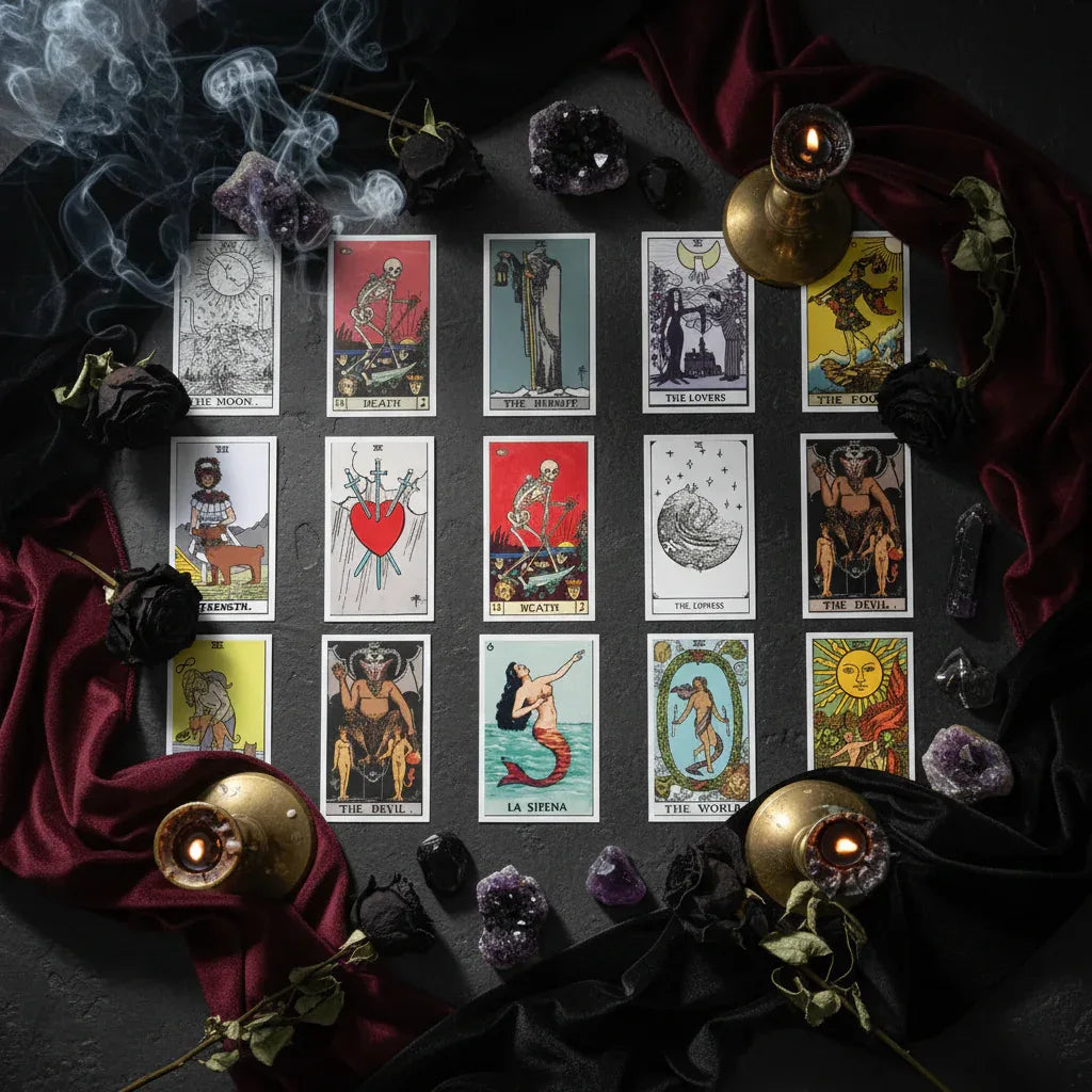Tarot Card Stickers - Sorceress Sanctuary 60 sheets