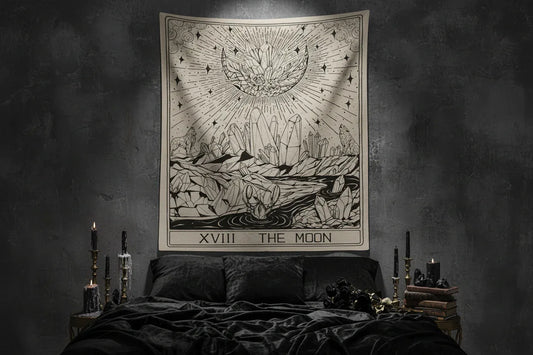 Tarot Moon Tapestry - Sorceress Sanctuary Picture Color / 95cm*73cm-Picture Color / 100cm*150cm-Picture Color / 130cm*150cm-Picture Color / 150cm*200cm