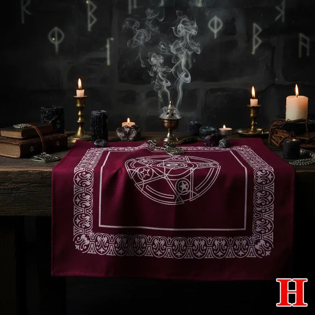 Tarot Tablecloths - Sorceress Sanctuary New O-high-grade flannel-Hot I-high-grade flannel-Hot L-high-grade flannel-Hot M-high-grade flannel-New P-high-grade flannel