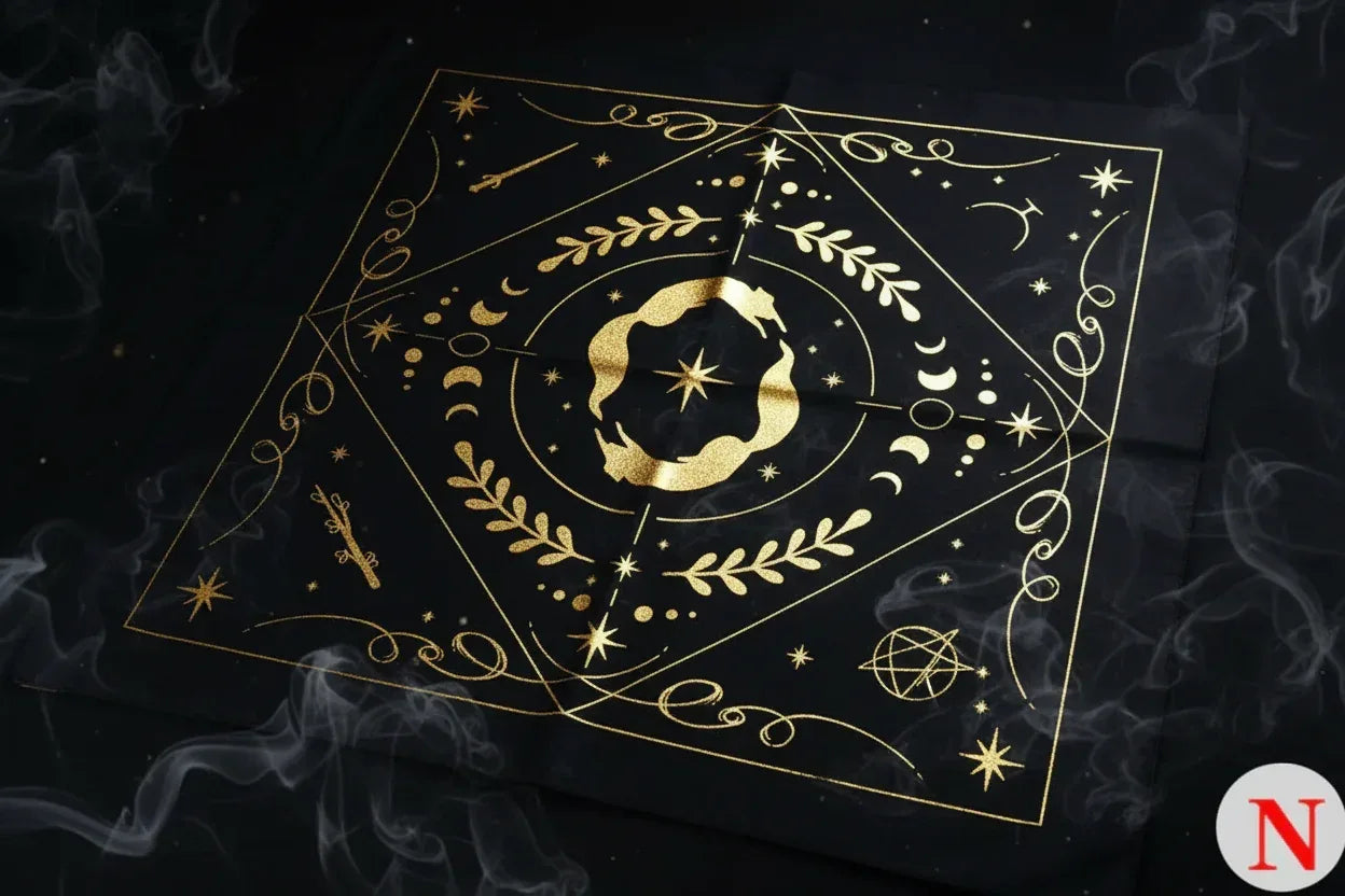 Tarot Tablecloths - Sorceress Sanctuary New O-high-grade flannel-Hot I-high-grade flannel-Hot L-high-grade flannel-Hot M-high-grade flannel-New P-high-grade flannel