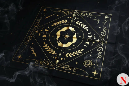 Tarot Tablecloths - Sorceress Sanctuary New O-high-grade flannel-Hot I-high-grade flannel-Hot L-high-grade flannel-Hot M-high-grade flannel-New P-high-grade flannel