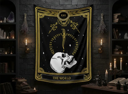 Tarot Tapestry - Sorceress Sanctuary strength / 73x95CM-strength / 100x150CM-strength / 130x150CM-strength / 150x200CM-strength / 180x230CM