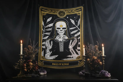 Tarot Tapestry - Sorceress Sanctuary strength / 73x95CM-strength / 100x150CM-strength / 130x150CM-strength / 150x200CM-strength / 180x230CM