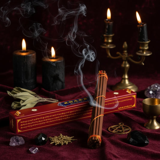 Tibetan Herbal Incense - Sorceress Sanctuary Brown