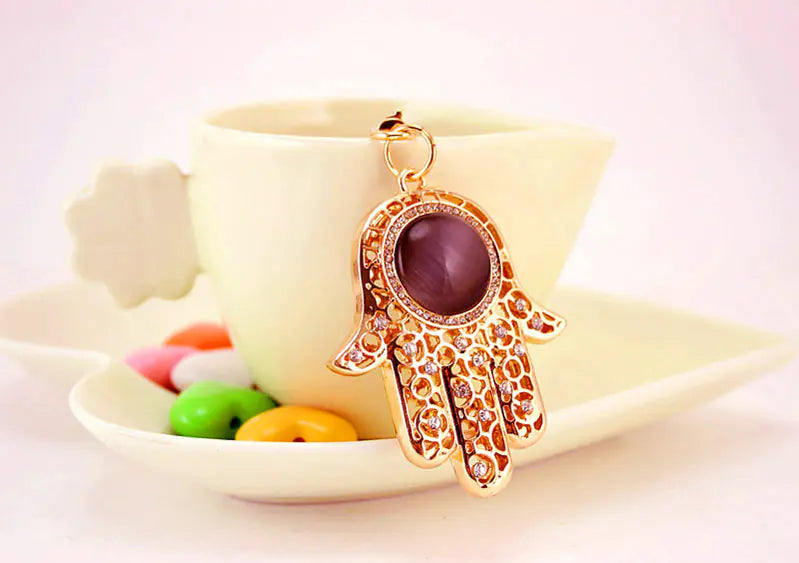 Protection Palm Keychain