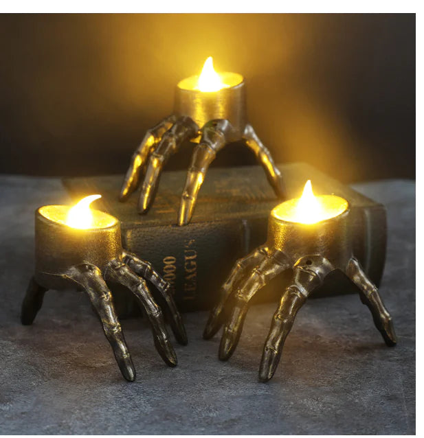 Haunted LED Candle Lantern