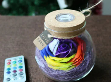 Soap Flower | Wish Bottle
