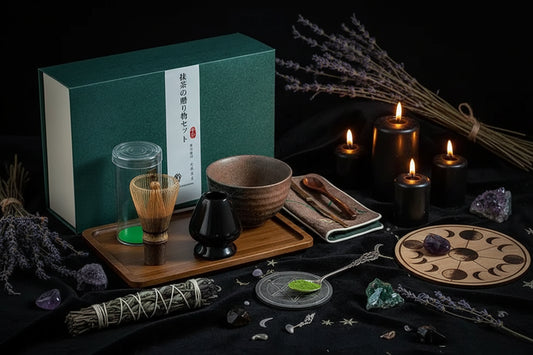 Traditional Matcha Set - Sorceress Sanctuary 1 / 4 Piece Set  A6-2 / 4 Piece Set  A7-3 / 4 Piece Set  A8-4 / 4 Piece Set A9-5 / 7 Piece Set A10