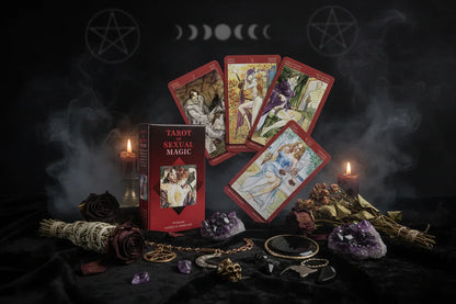 Oracle Collection | Tarot Cards - Sorceress Sanctuary Dark dance-Smith Waite-Three Gods-Spacious-Witchcraft
