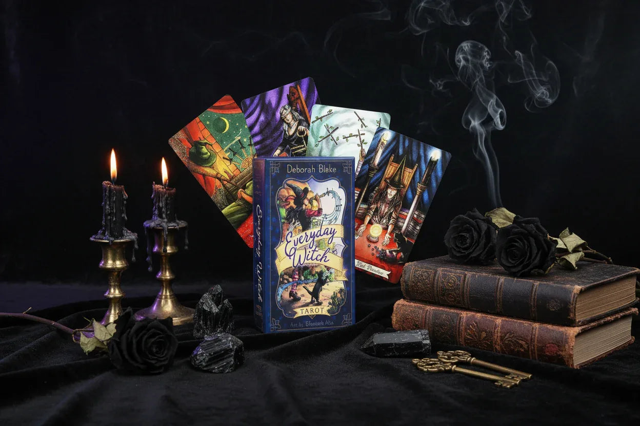 Oracle Collection | Tarot Cards - Sorceress Sanctuary Dark dance-Smith Waite-Three Gods-Spacious-Witchcraft