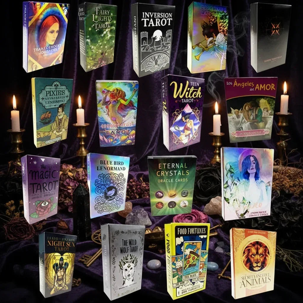 Oracle Collection | Tarot Cards - Sorceress Sanctuary Dark dance-Smith Waite-Three Gods-Spacious-Witchcraft