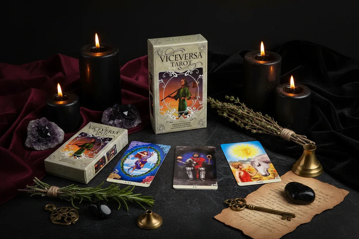Oracle Collection | Tarot Cards - Sorceress Sanctuary Dark dance-Smith Waite-Three Gods-Spacious-Witchcraft