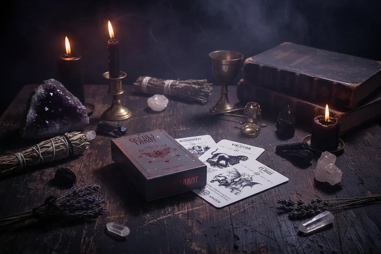 Oracle Collection | Tarot Cards - Sorceress Sanctuary Dark dance-Smith Waite-Three Gods-Spacious-Witchcraft