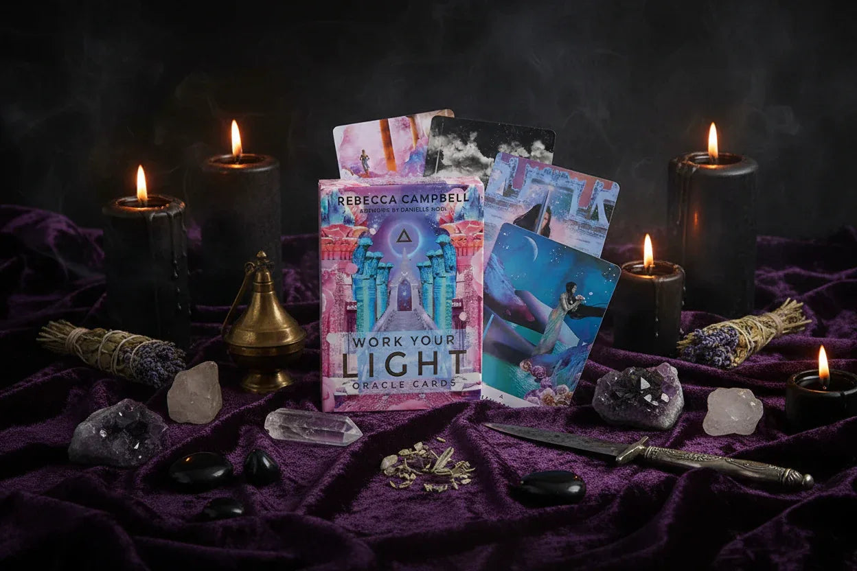 Oracle Collection | Tarot Cards - Sorceress Sanctuary Dark dance-Smith Waite-Three Gods-Spacious-Witchcraft