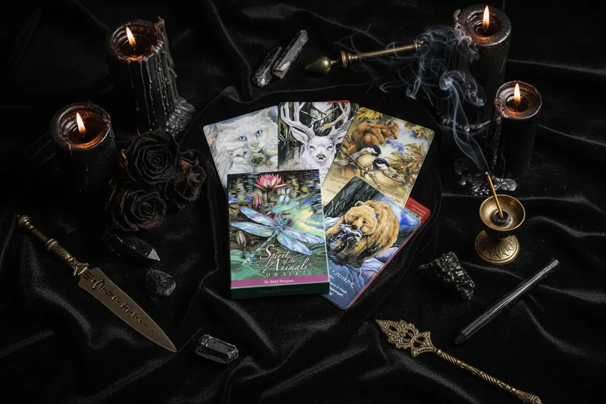 Oracle Collection | Tarot Cards - Sorceress Sanctuary Dark dance-Smith Waite-Three Gods-Spacious-Witchcraft