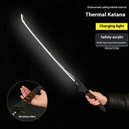 Luminous Samurai Sword