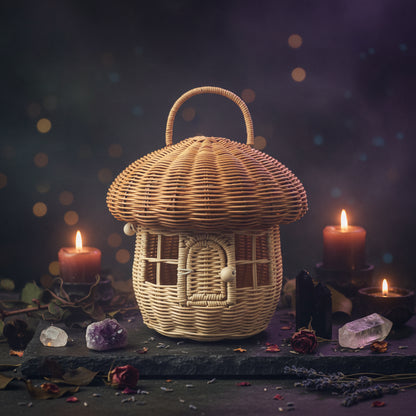 Acorn Hand Woven Bag - Sorceress Sanctuary