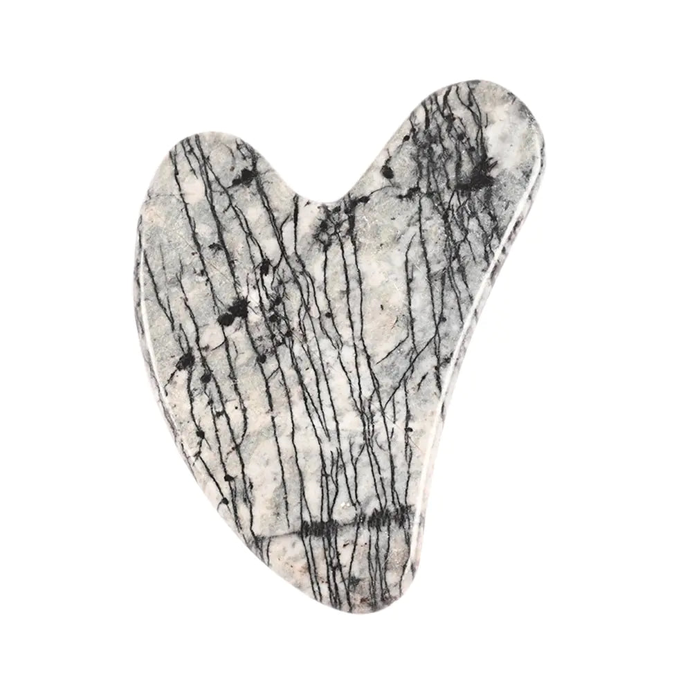 Natural Pink Crystal Gua Sha Board Sorceress Sanctuary