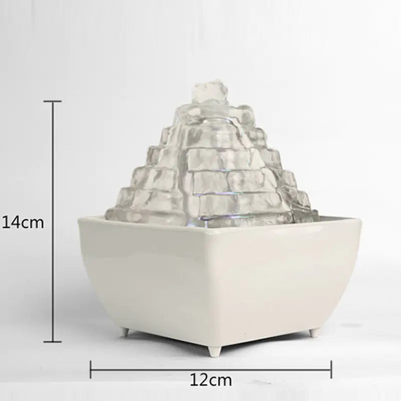 Luxury Crystal Water Fountain Sorceress Sanctuary